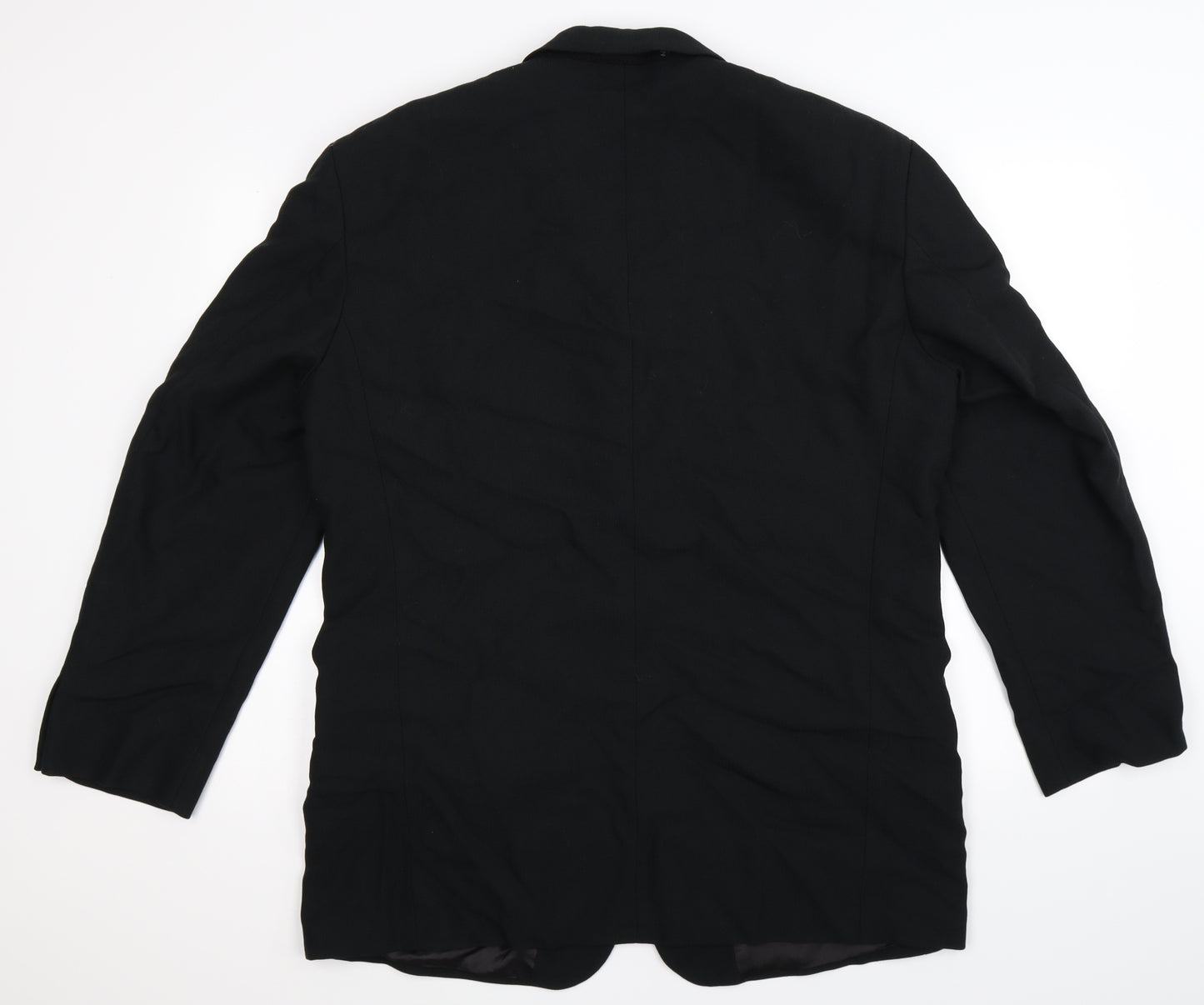 Malcolm Levantes Mens Black   Jacket Suit Jacket Size 44