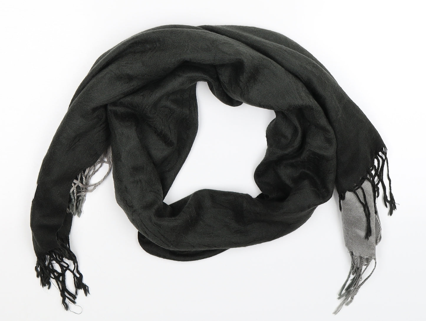 Pashmina Unisex Grey  Knit  Scarf