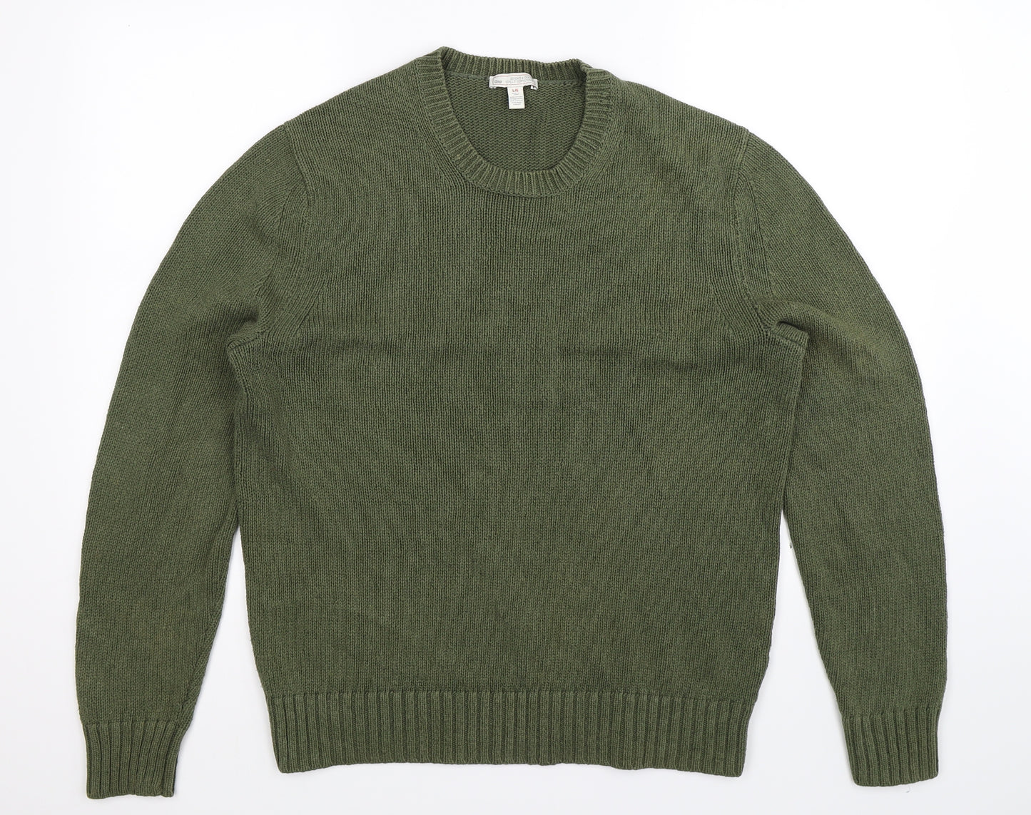Gap Mens Green  Knit Pullover Jumper Size L