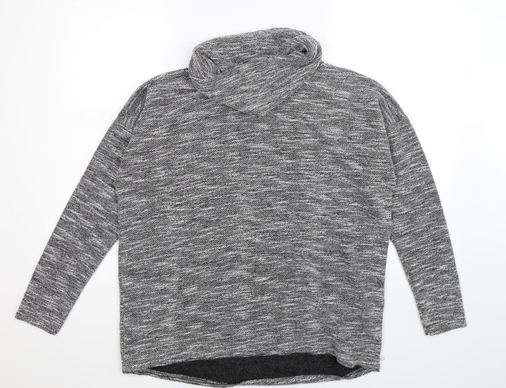 Quiz Womens Grey Knit Pullover Jumper Size 14