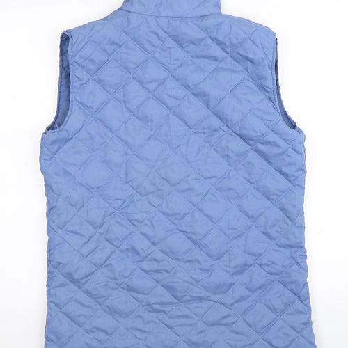 Anne De Lancay Womens Blue   Gilet Jacket Size S