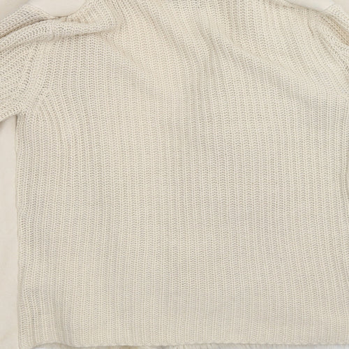 F&F Womens White   Jacket Coatigan Size 10