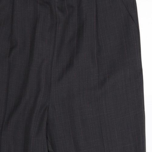 BM Womens Grey Striped  Trousers  Size 20 L26 in