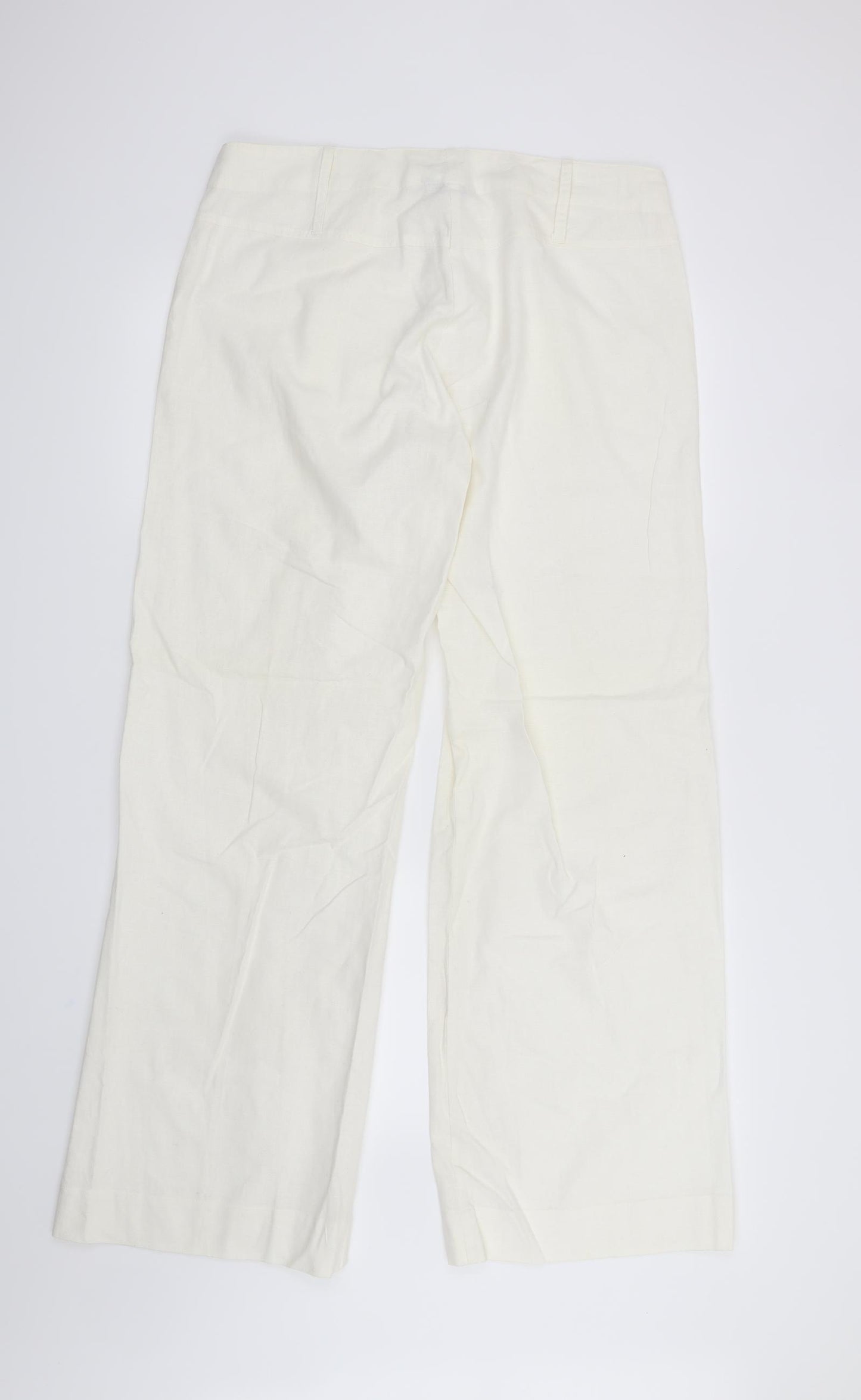 Atmosphere Womens White   Trousers  Size 14 L31 in