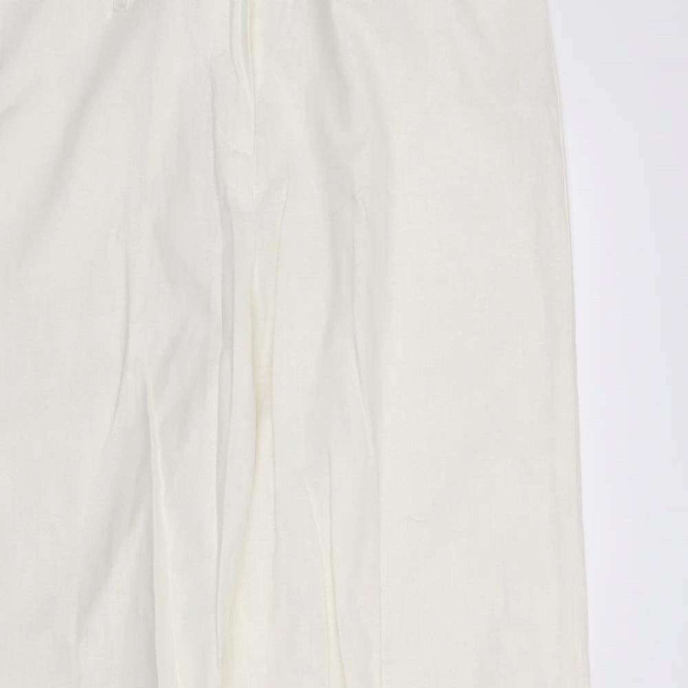 Atmosphere Womens White   Trousers  Size 14 L31 in