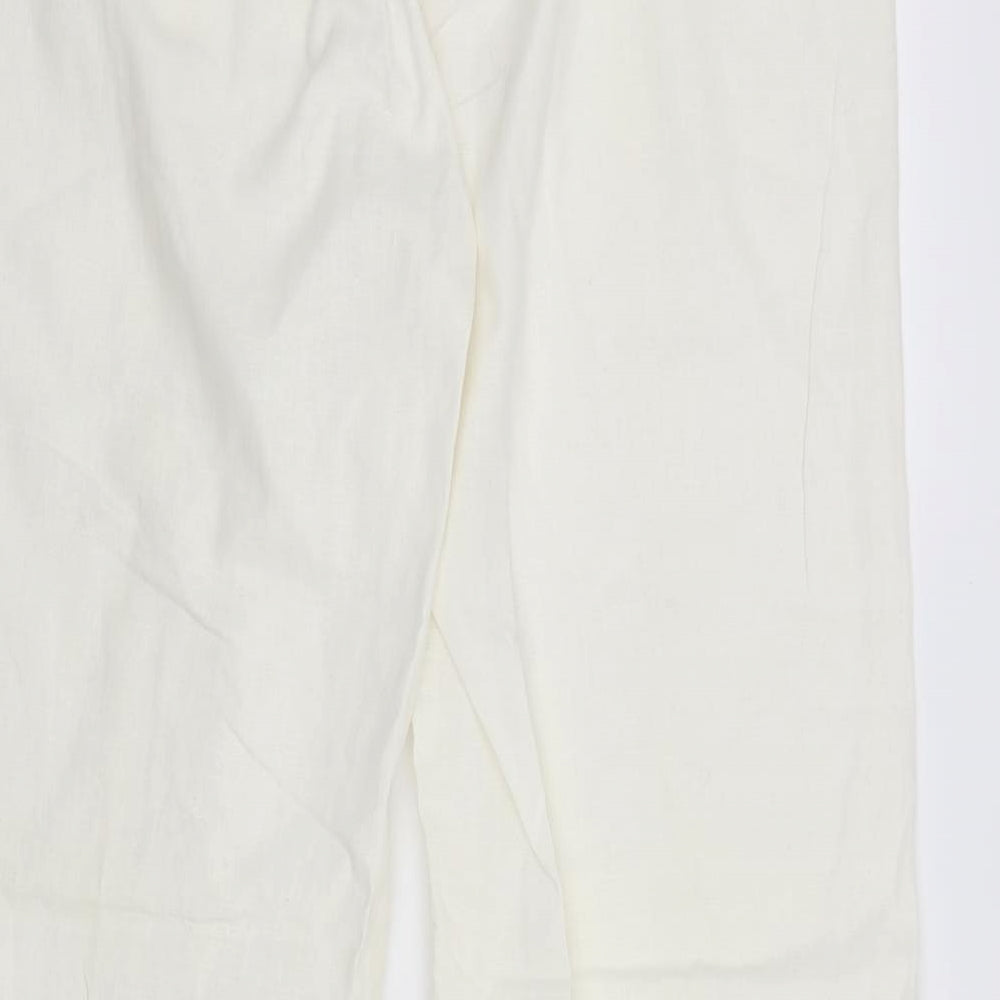 Atmosphere Womens White   Trousers  Size 14 L31 in