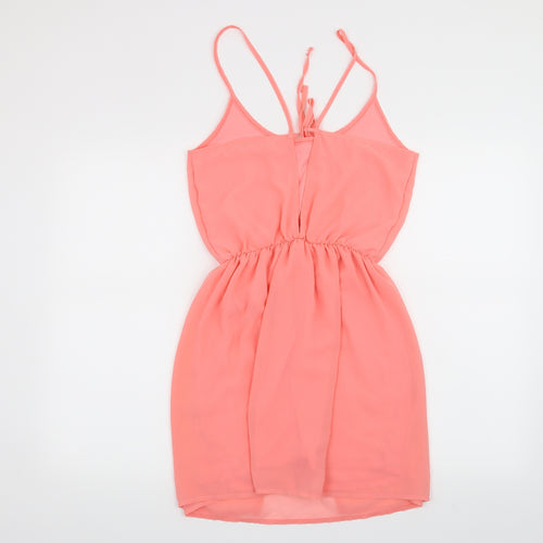 SHANA Womens Pink   A-Line  Size S