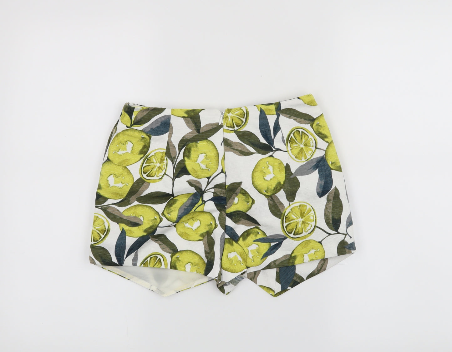 Topshop Womens White   Hot Pants Shorts Size 6