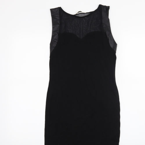 Miss Selfridge Womens Black   A-Line  Size 10