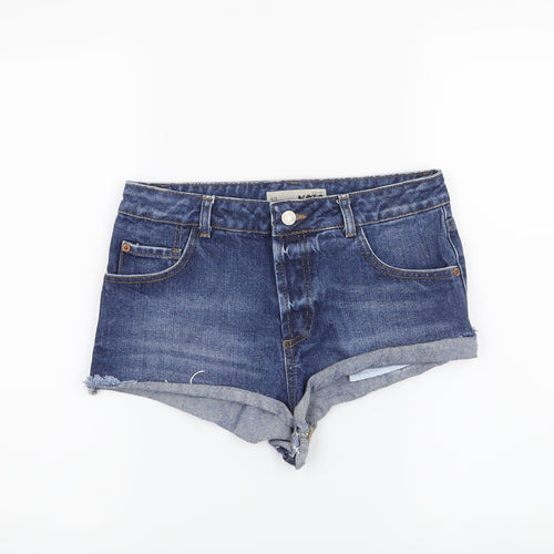 Topshop Womens Blue   Hot Pants Shorts Size S