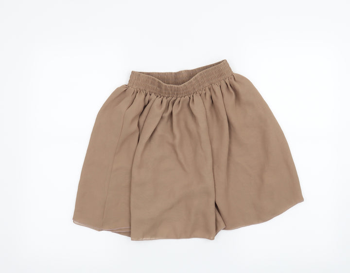 Hearts & Bows Womens Beige Skater Skirt Size S