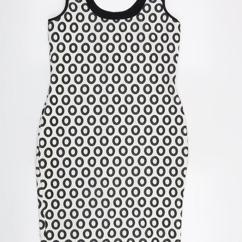 Joesph Ribkroff Womens Black   Bodycon  Size 14