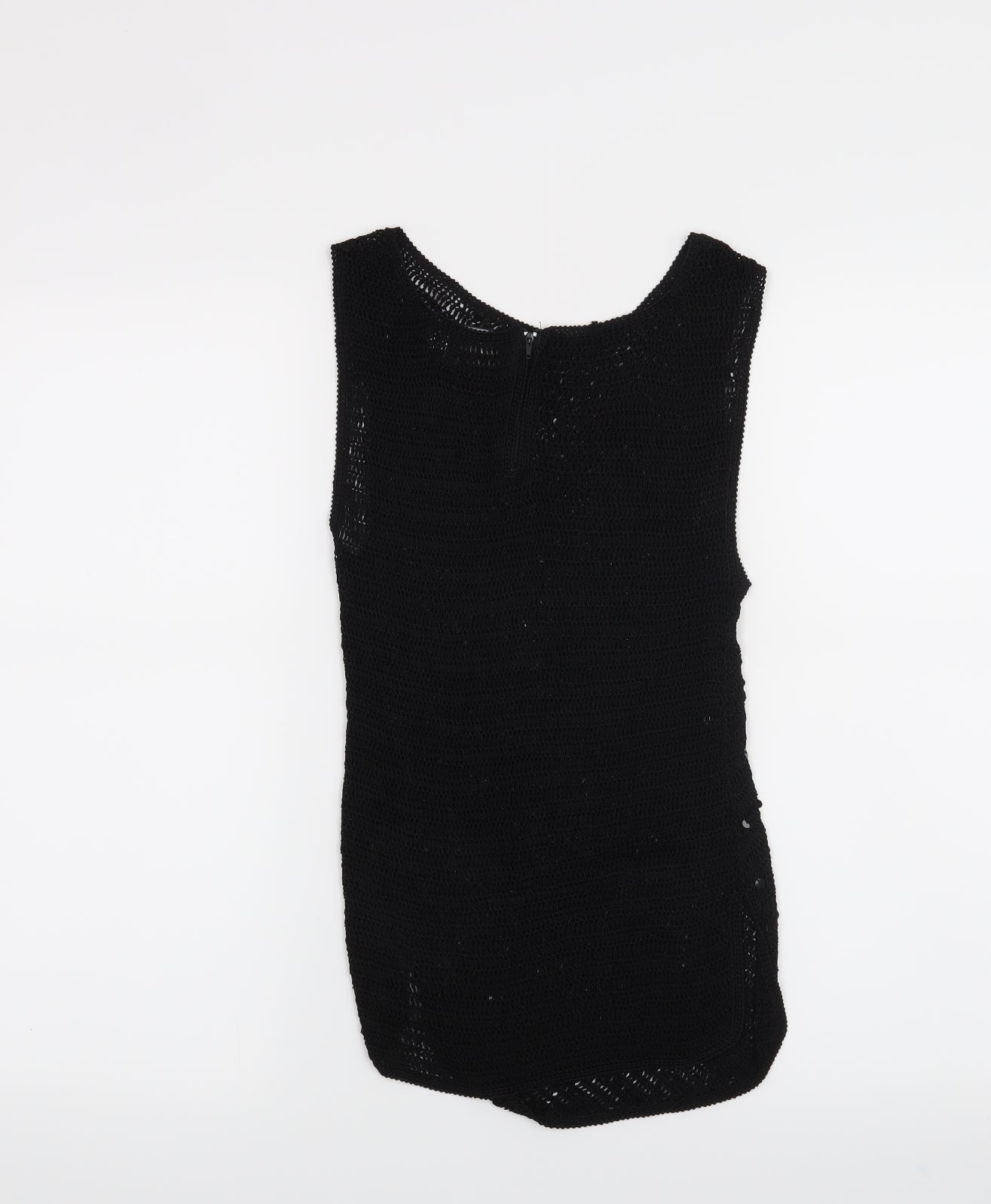 Isabella Womens Black   Basic Tank Size M