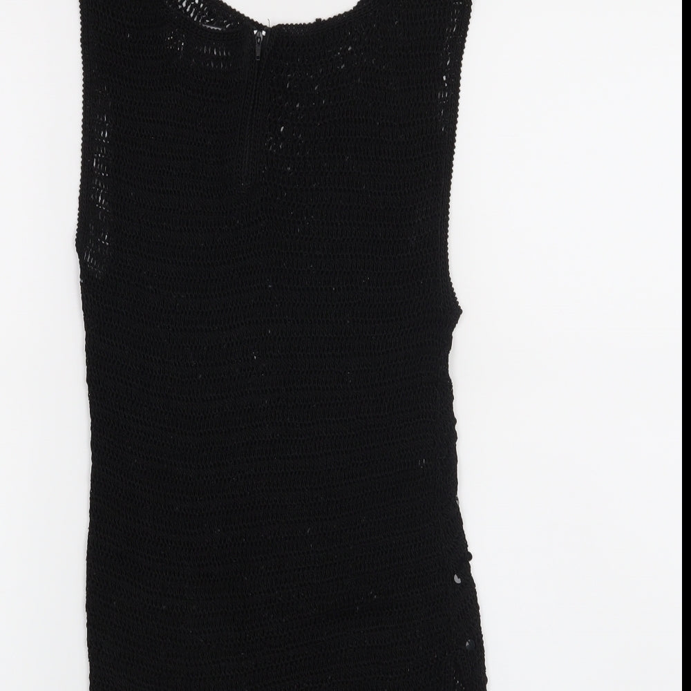 Isabella Womens Black   Basic Tank Size M