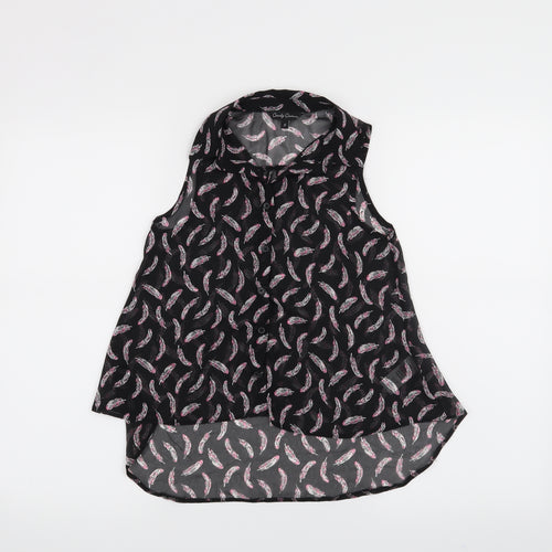 Candy Couture Girls Black   Camisole Tank Size 9 Years