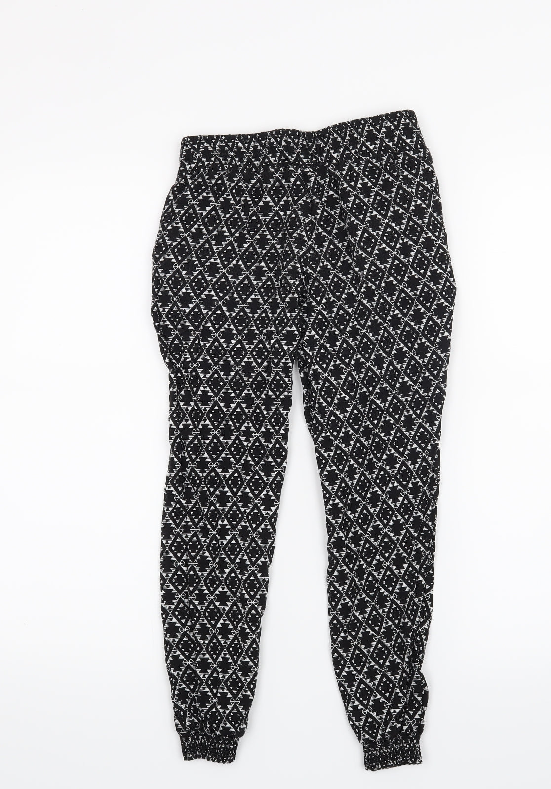 Primark Girls Black   Harem Trousers Size 8-9 Years