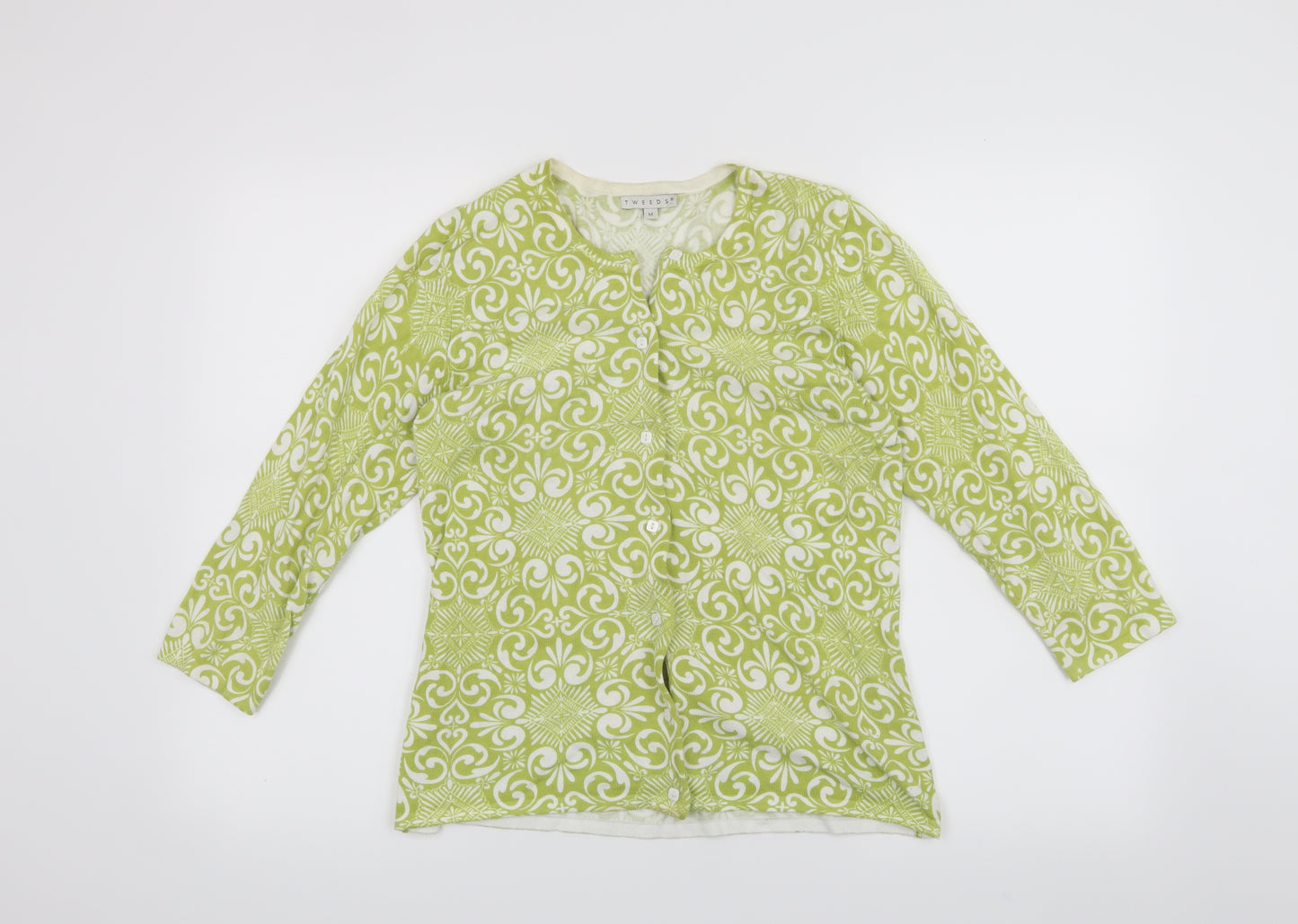 Tweeds Womens Green   Cardigan Jumper Size M