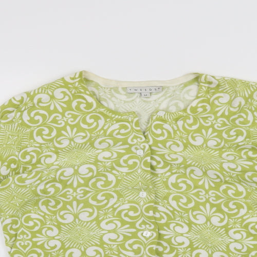 Tweeds Womens Green   Cardigan Jumper Size M