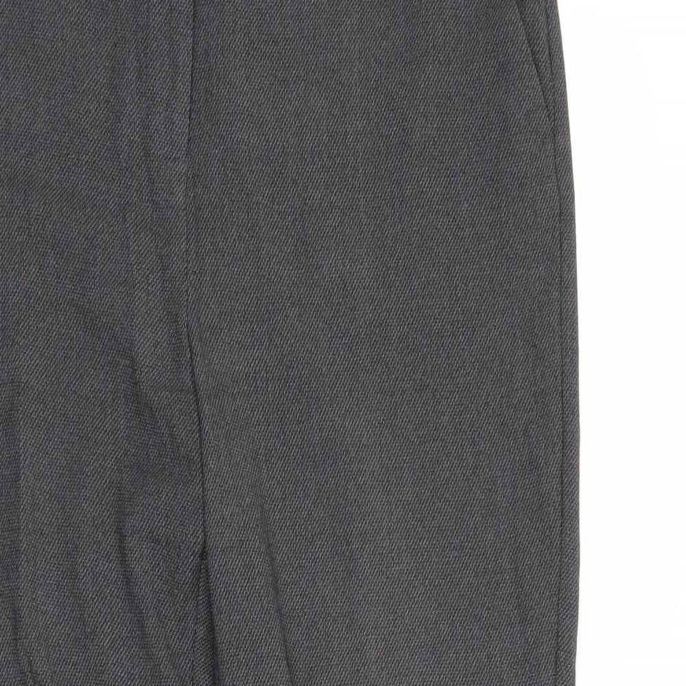 M&S Collection Womens Grey   Trousers  Size 12 L29 in