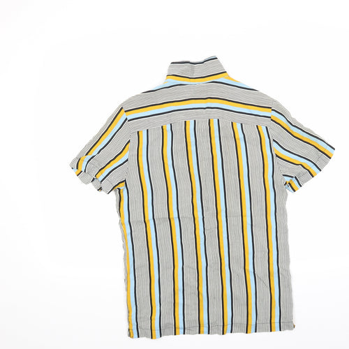 River Island Womens Multicoloured Striped  Basic Button-Up Size XS