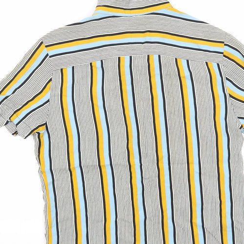 River Island Womens Multicoloured Striped  Basic Button-Up Size XS