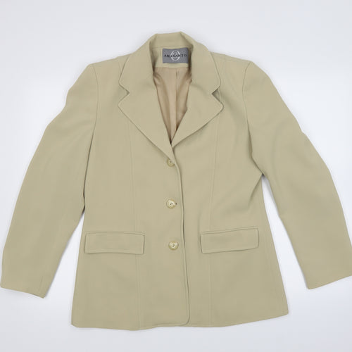 AMARANTO Womens Gold   Jacket