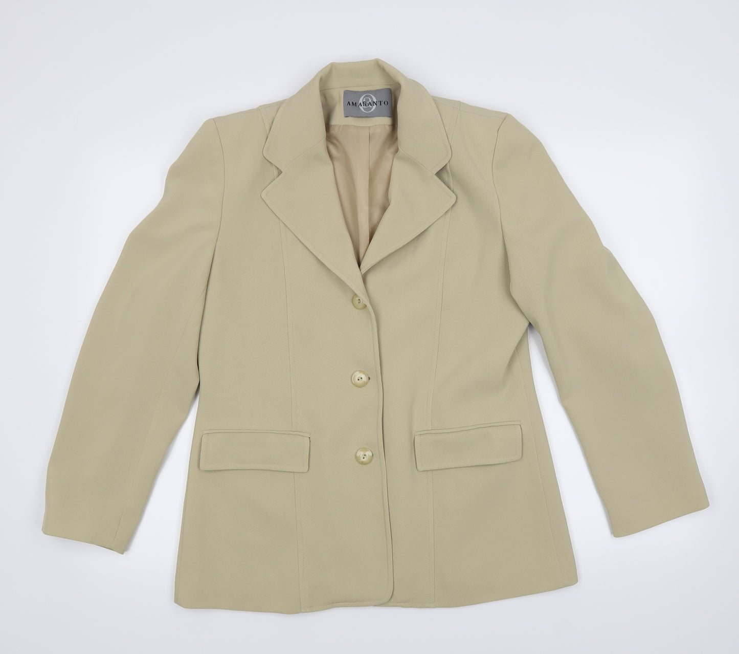 AMARANTO Womens Gold   Jacket