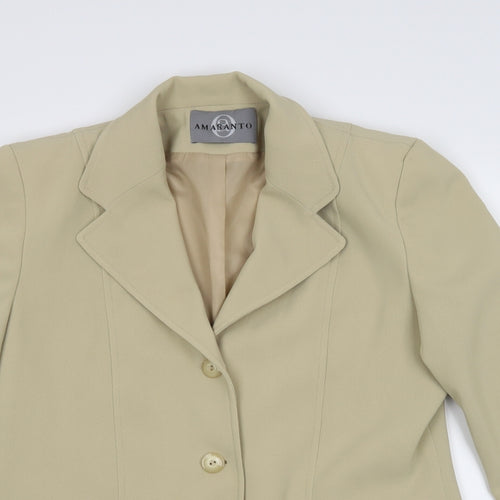 AMARANTO Womens Gold   Jacket