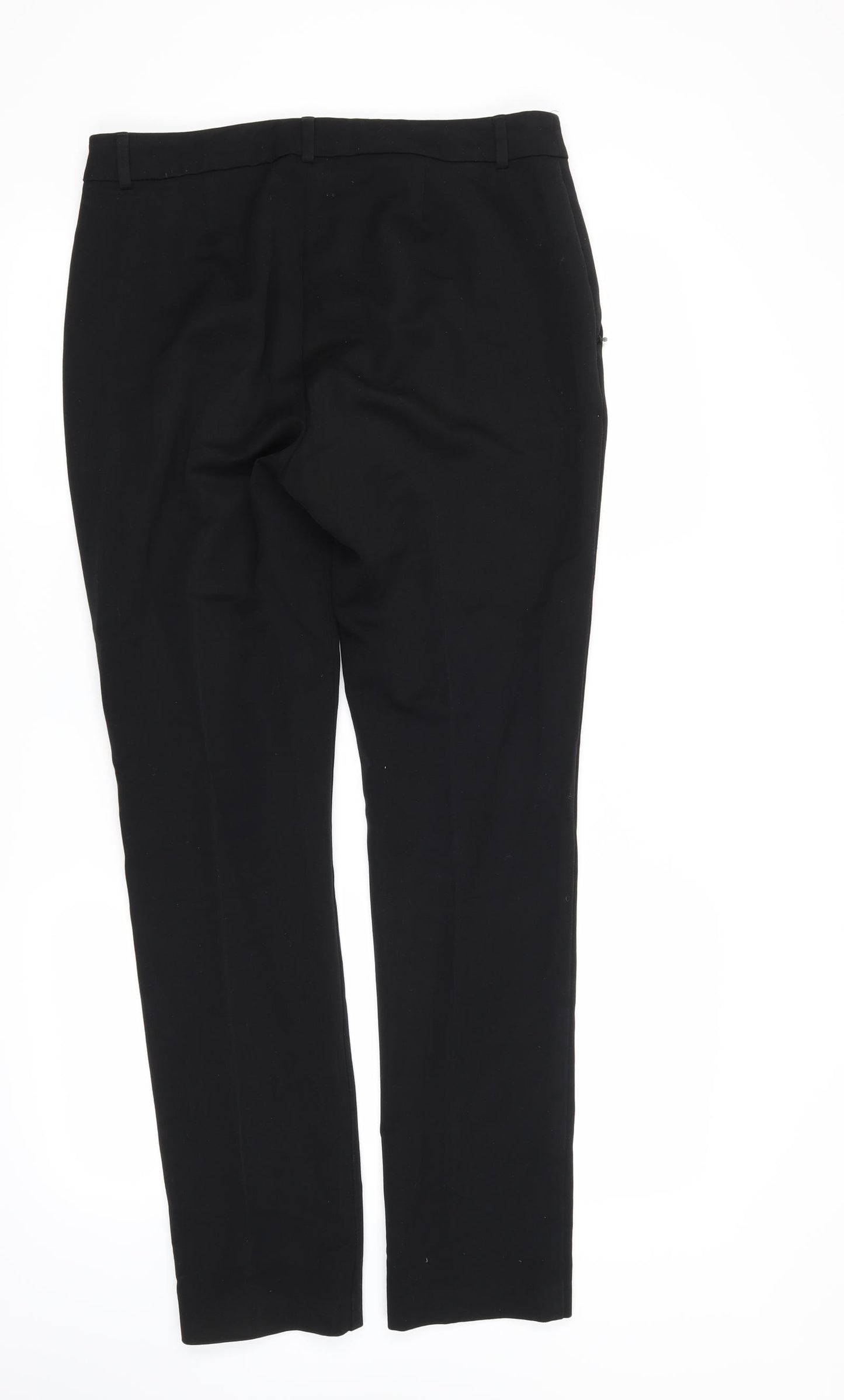 M&S Collection Womens Black   Trousers  Size 12 L31 in