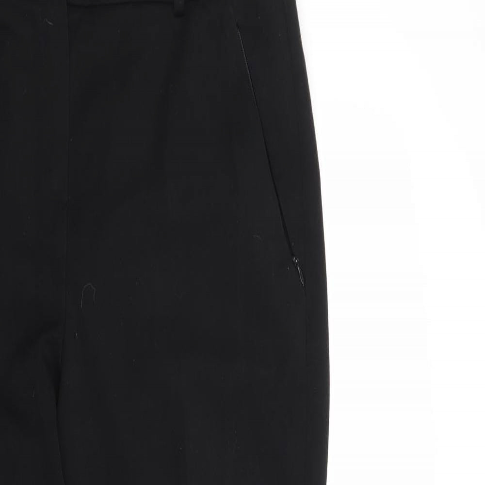 M&S Collection Womens Black   Trousers  Size 12 L31 in