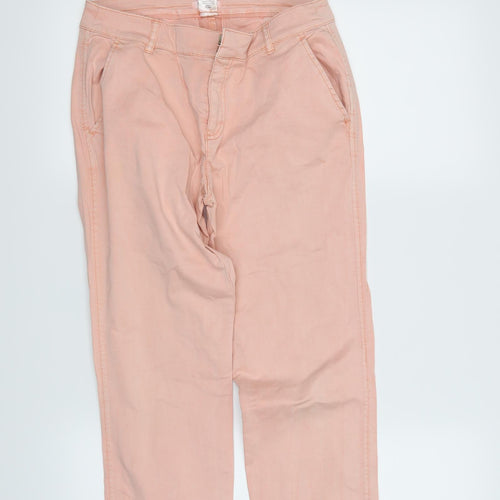 Redoute Womens Pink   Trousers  Size 8 L28.5 in
