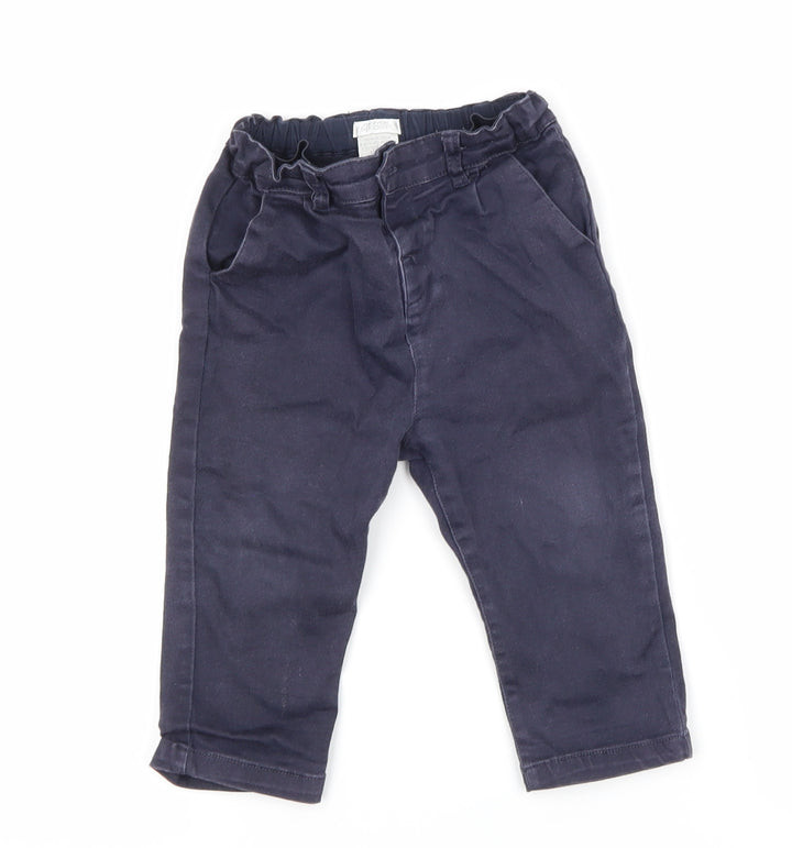 mamas & papas  Blue   Cargo Jeans Size 12-18 Months