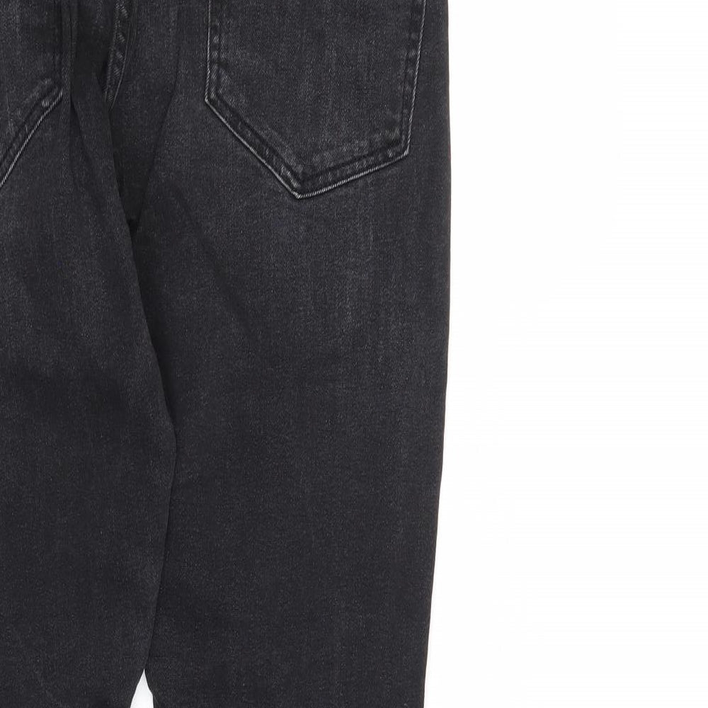Zara Womens Black   Straight Jeans Size 16 L27 in