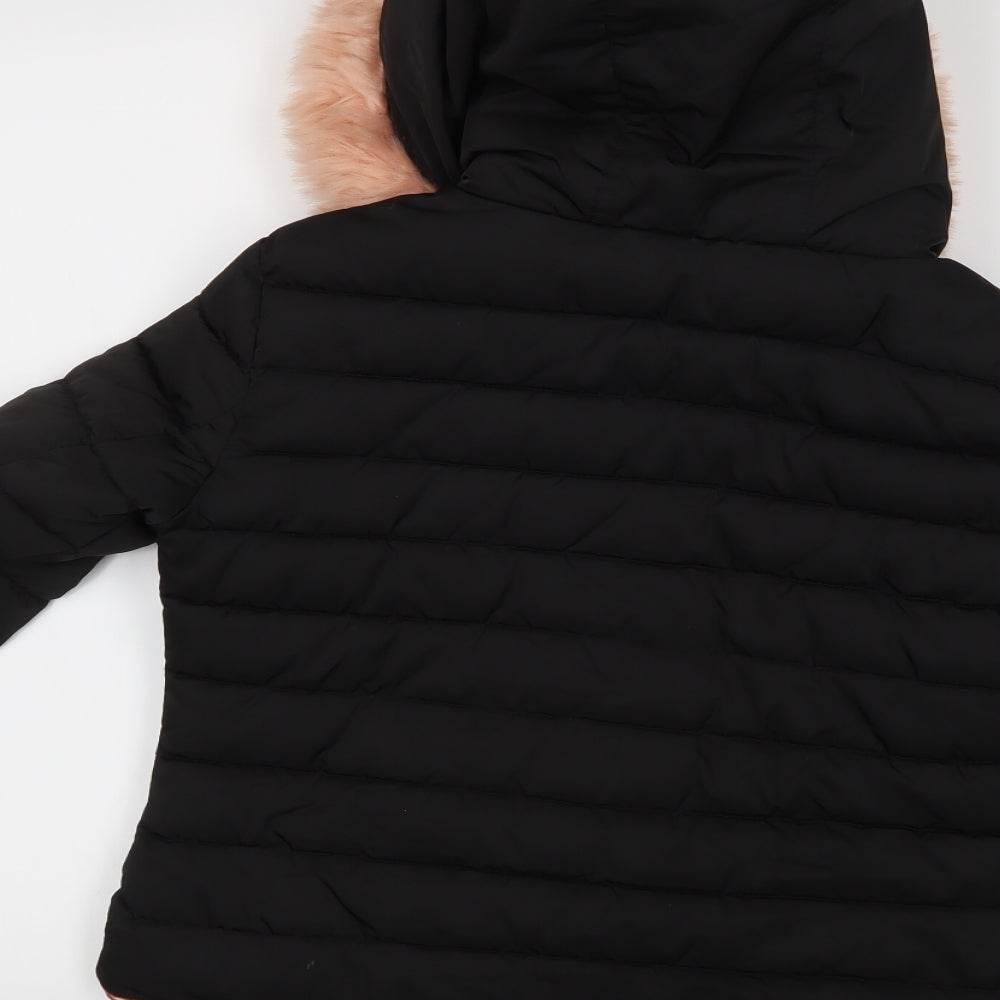 McKenzie Girls Black   Puffer Jacket Coat Size 11-12 Years