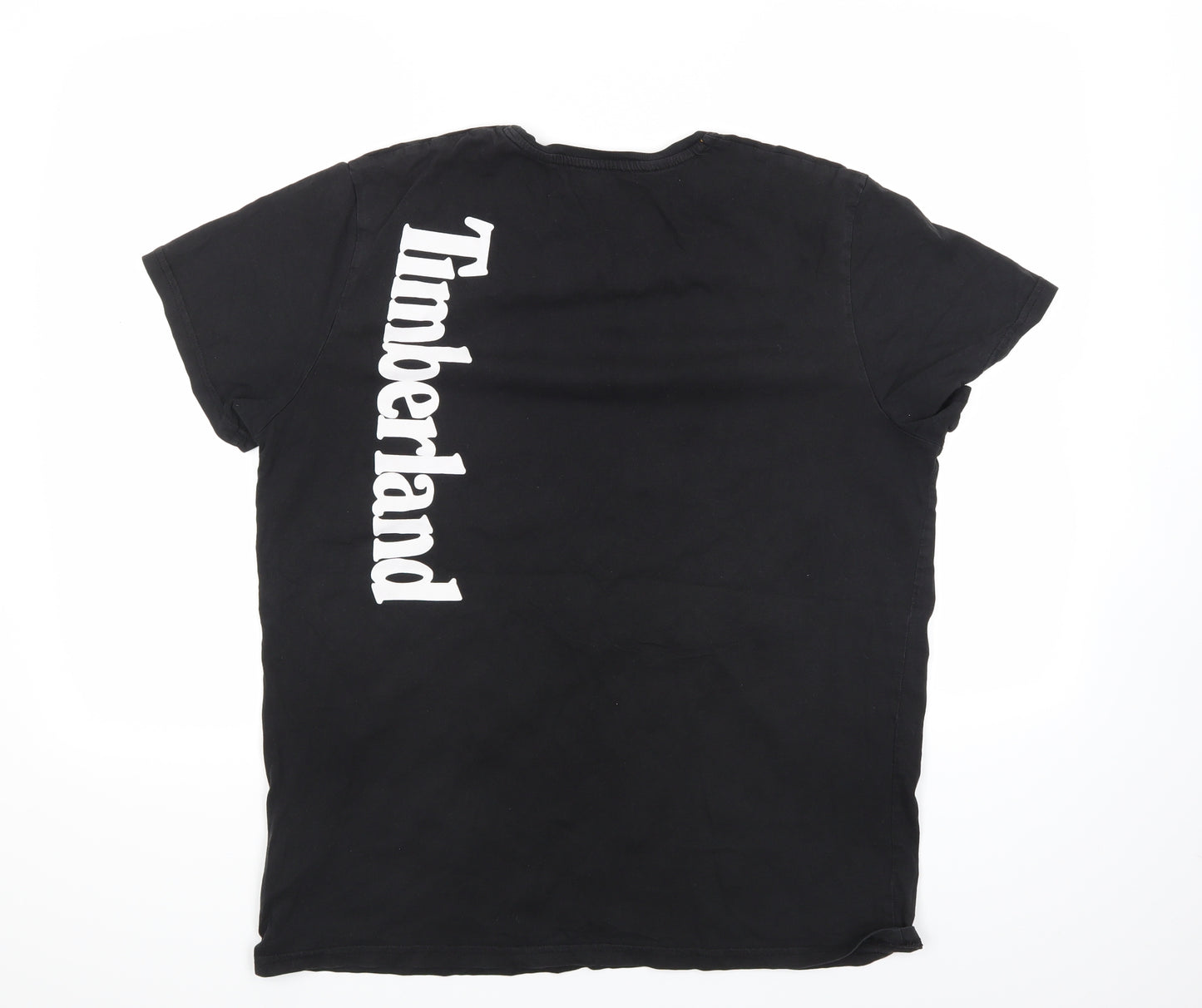 Timberland Mens Black    T-Shirt Size L
