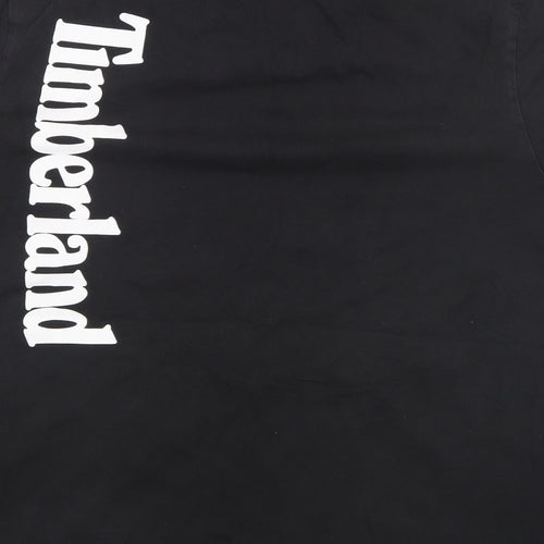 Timberland Mens Black    T-Shirt Size L