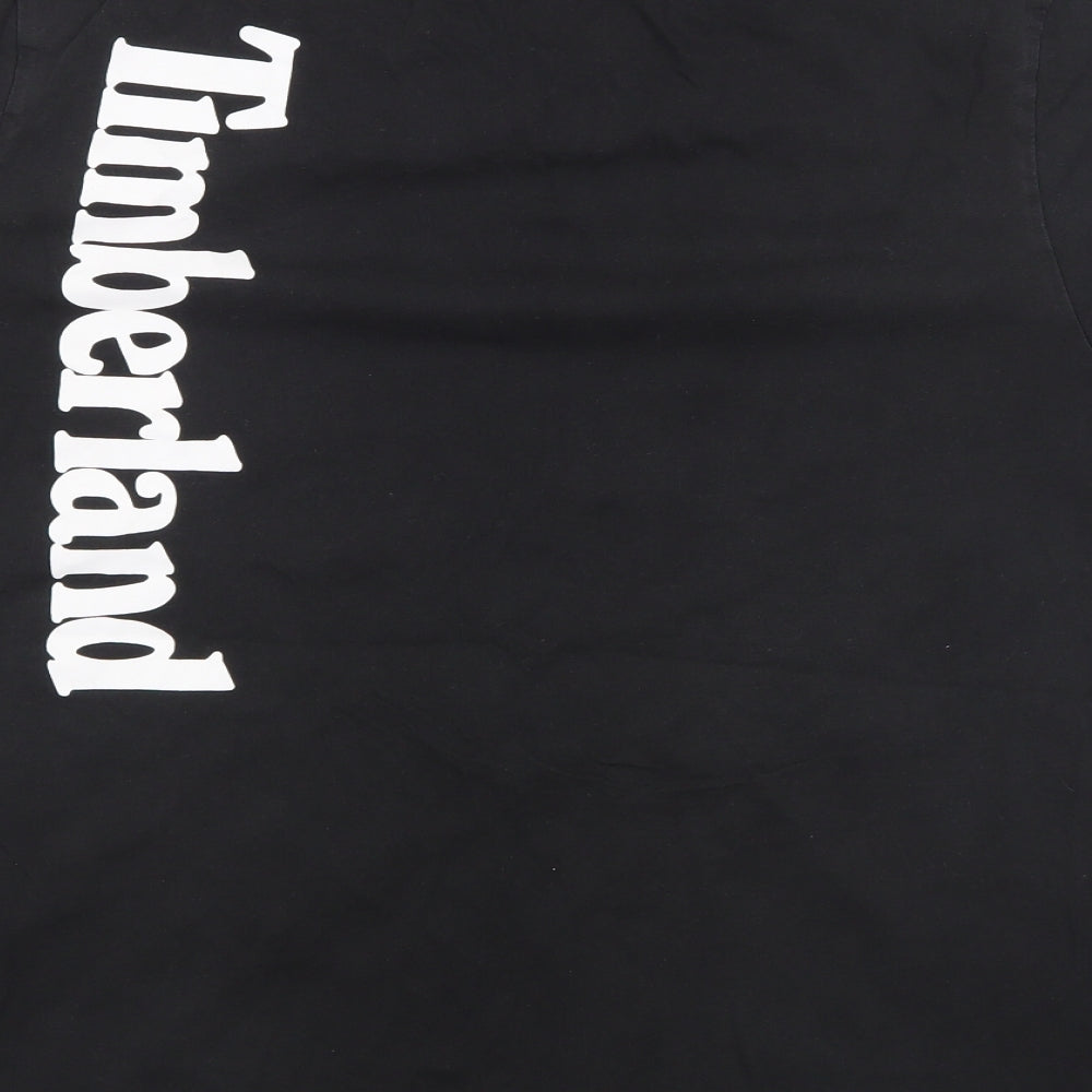 Timberland Mens Black    T-Shirt Size L