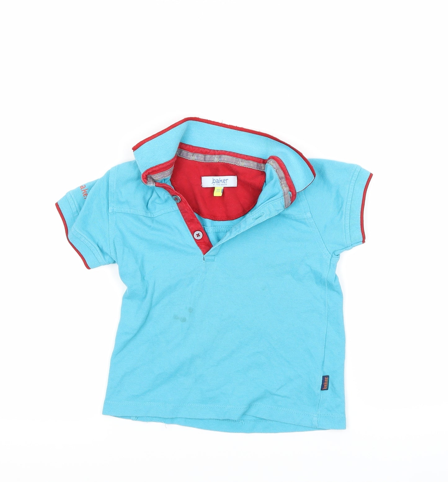 Ted Baker Boys Blue   Basic Polo Size 2-3 Years