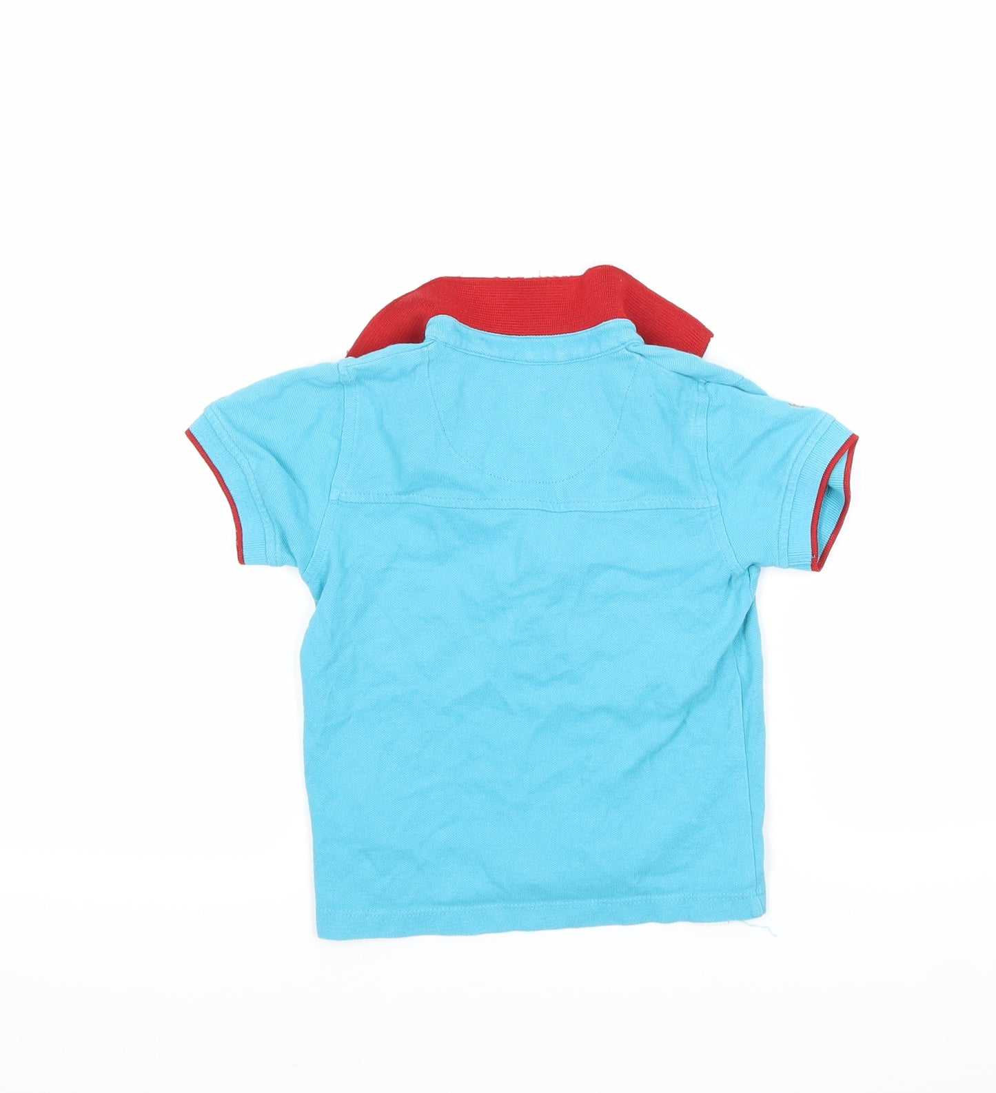 Ted Baker Boys Blue   Basic Polo Size 2-3 Years