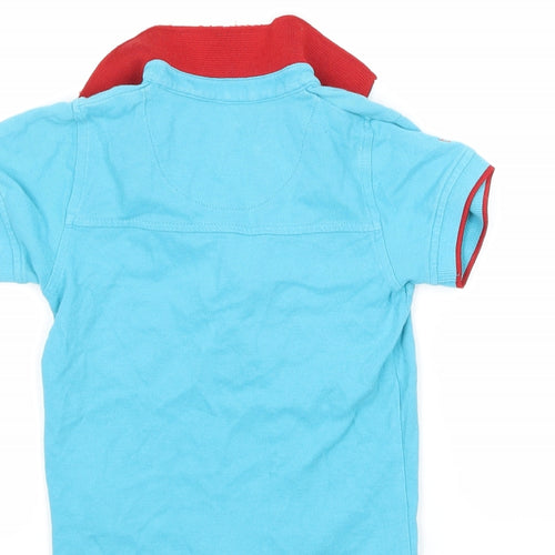 Ted Baker Boys Blue   Basic Polo Size 2-3 Years