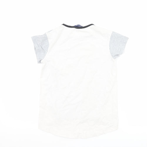 Original Marines Girls Grey   Basic T-Shirt Size 6 Years