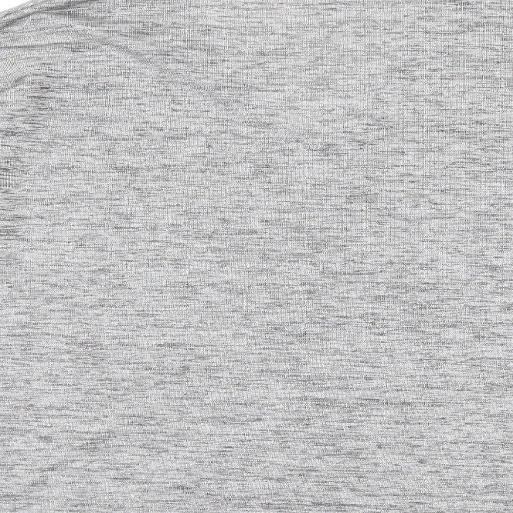 Papaya Womens Grey   Basic T-Shirt Size 14