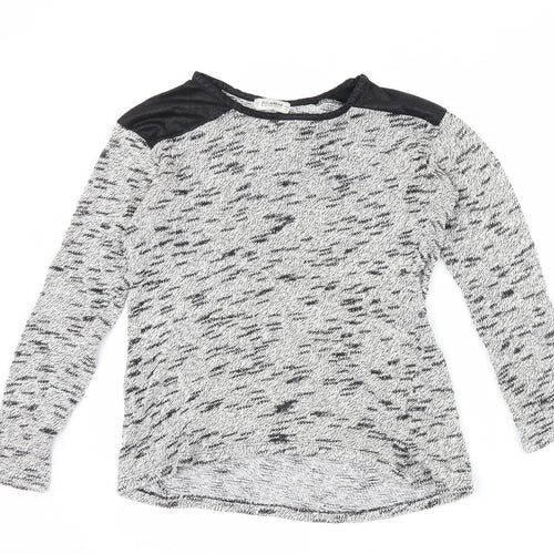 Pull&Bear Womens Grey   Pullover Jumper Size S