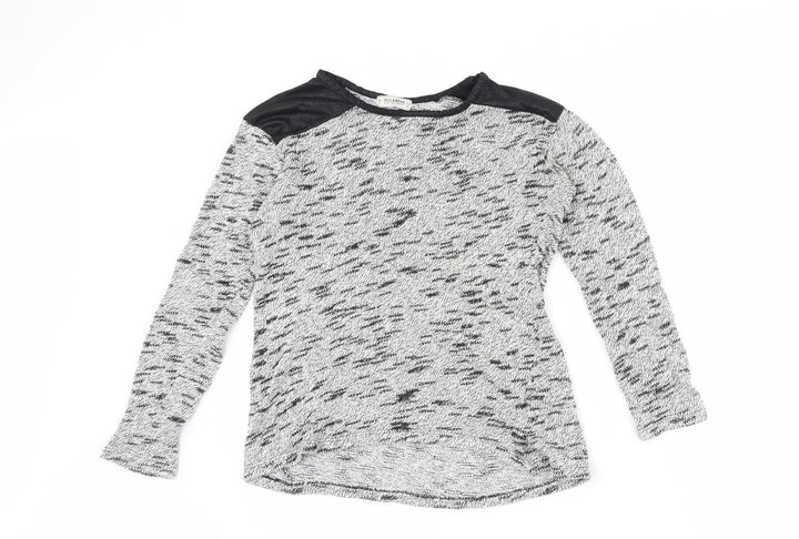 Pull&Bear Womens Grey Pullover Jumper Size S