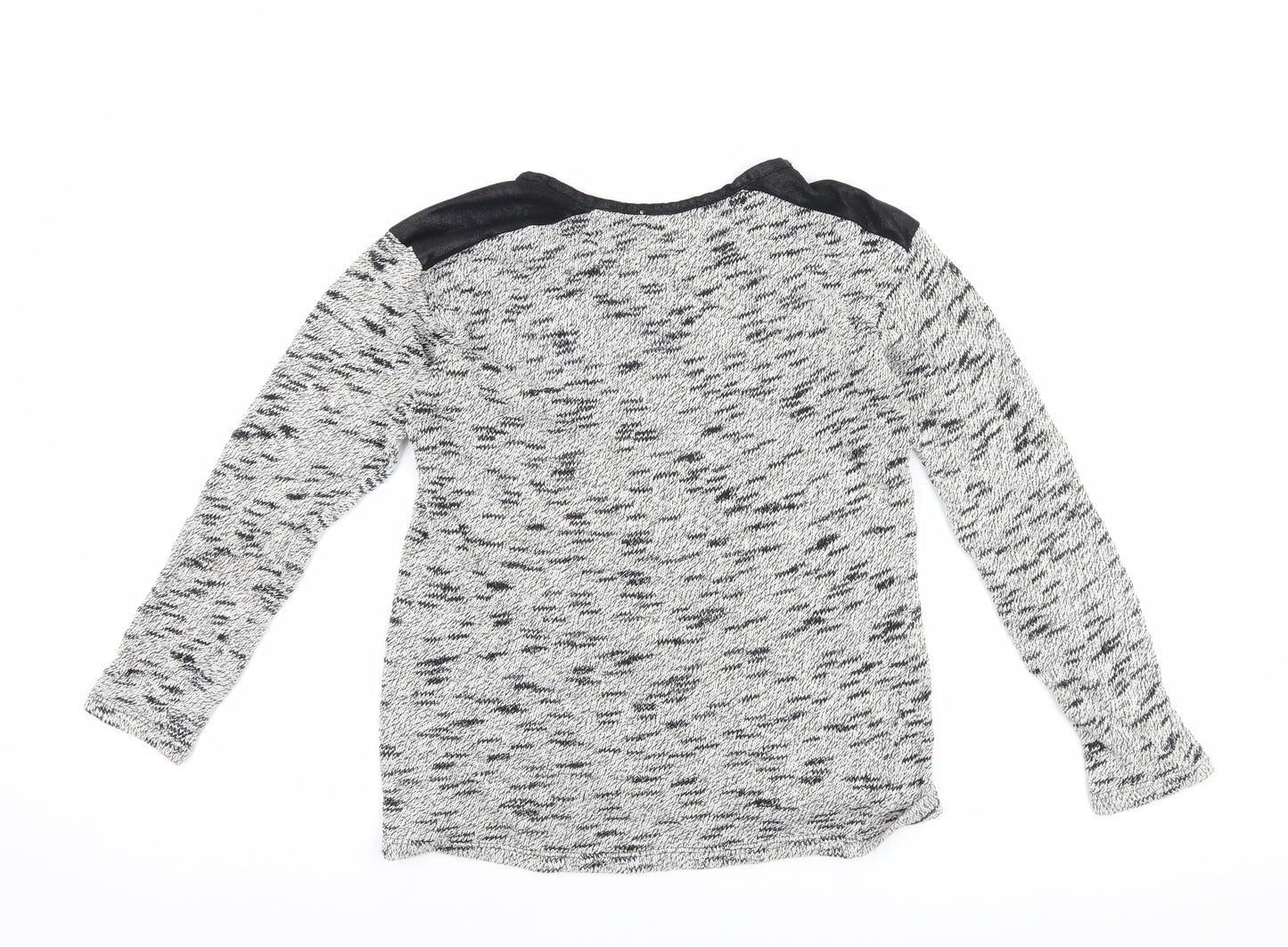 Pull&Bear Womens Grey   Pullover Jumper Size S