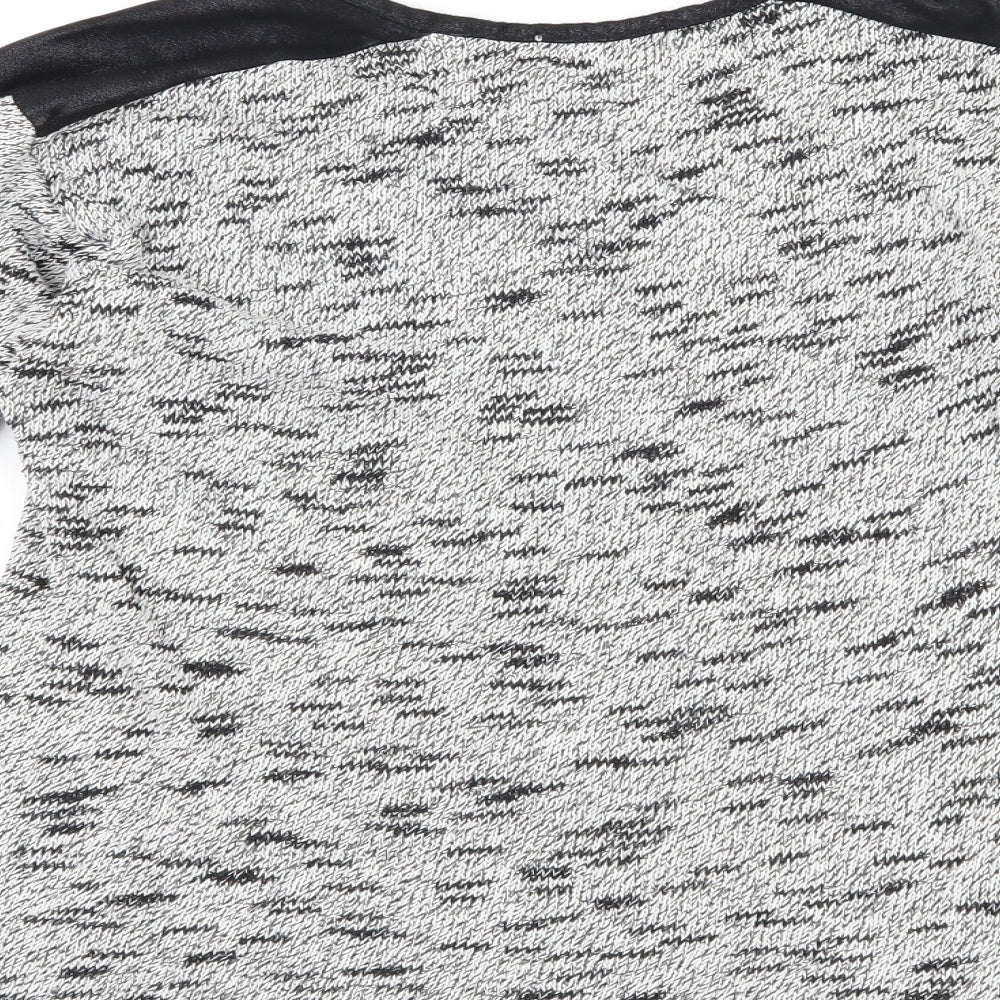 Pull&Bear Womens Grey   Pullover Jumper Size S