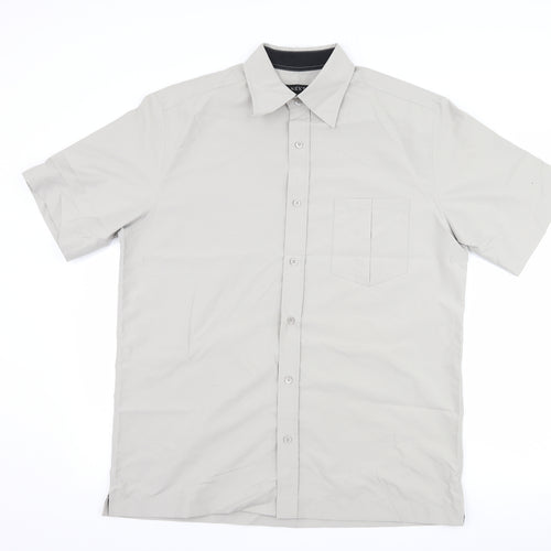 NEXT Mens Grey    Button-Up Size L