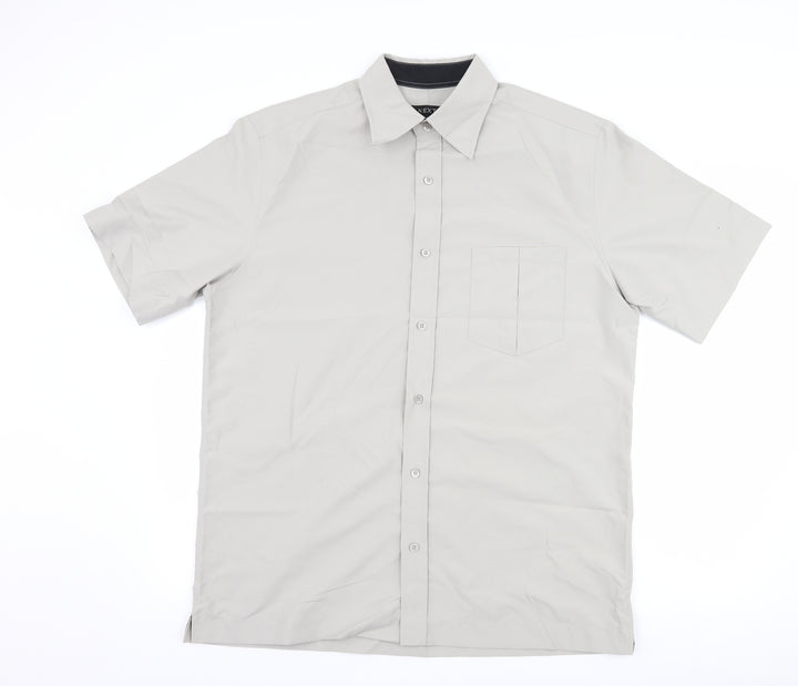 NEXT Mens Grey    Button-Up Size L