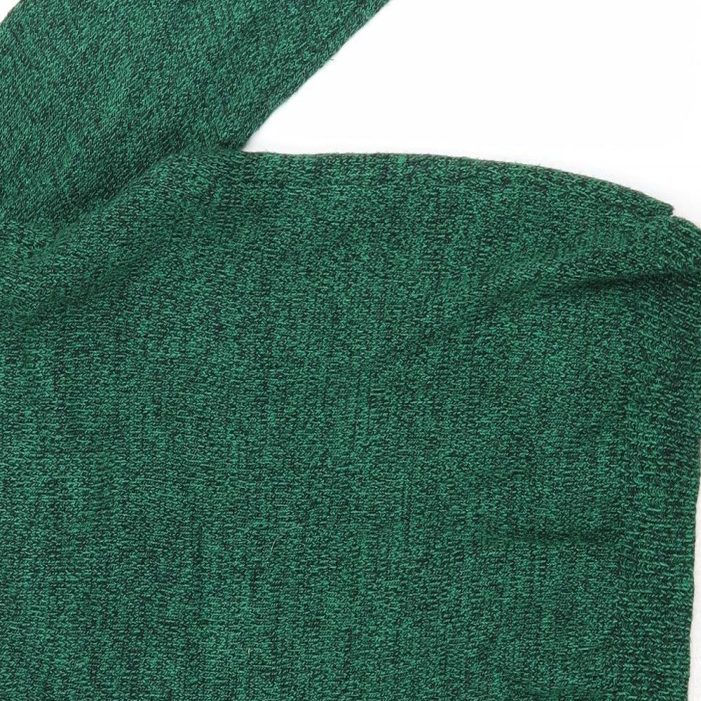 George Boys Green   Pullover Jumper Size 13-14 Years  - Christmas Santa