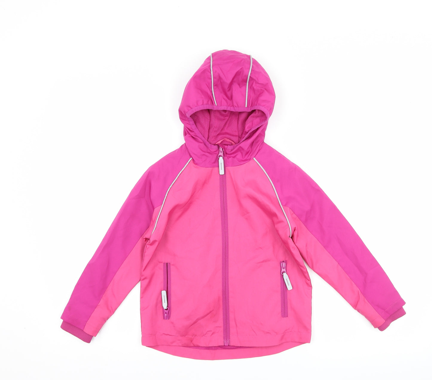 George Girls Pink   Rain Coat Coat Size 4-5 Years